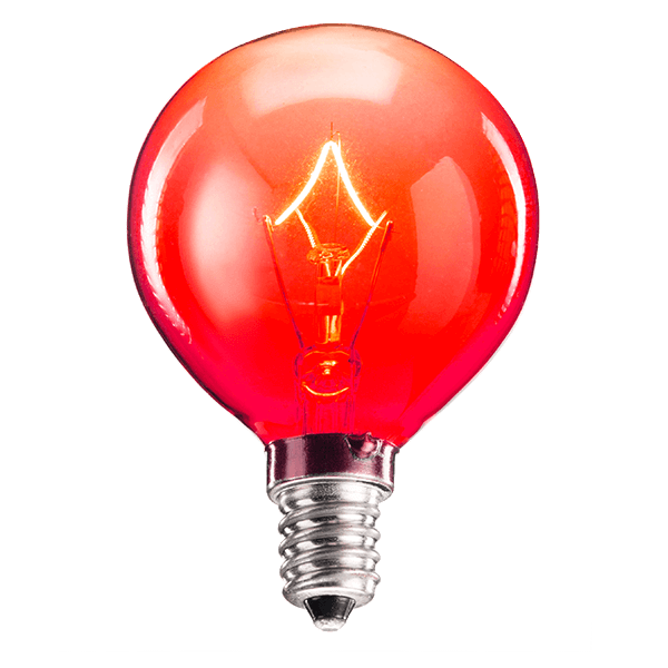 25 Watt Light Bulb Red