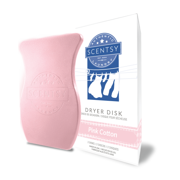Pink Cotton Dryer Disks